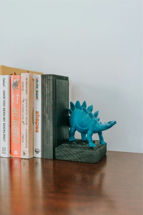 simple homemade wooend bookend guide