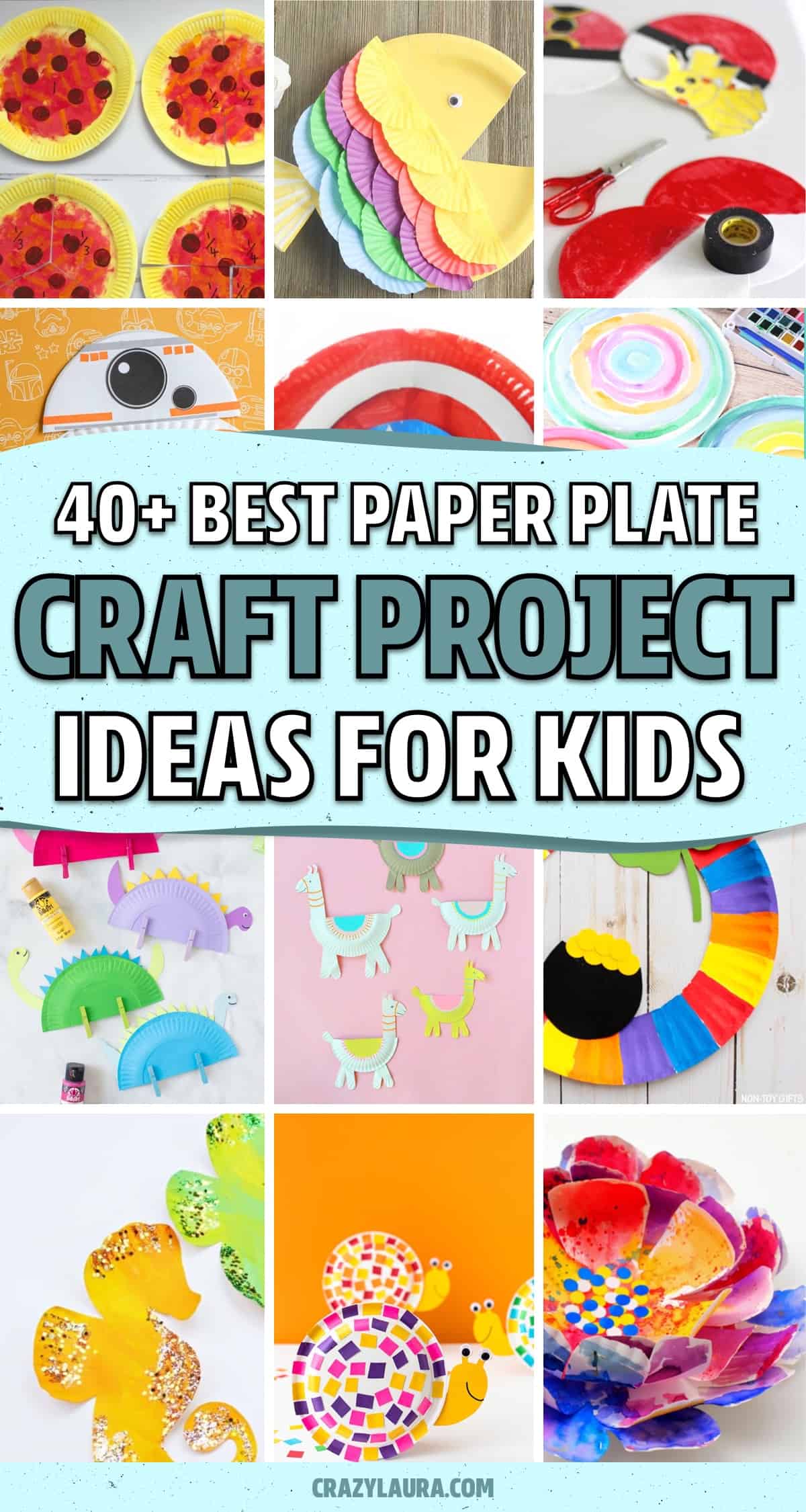 kids paper plate craft tutorials