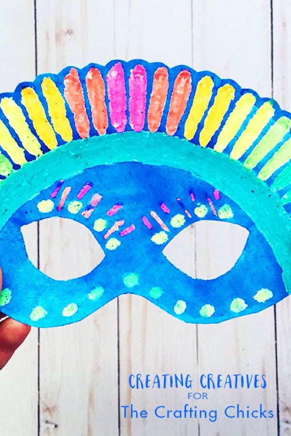 craft paper mask tutorial for kids