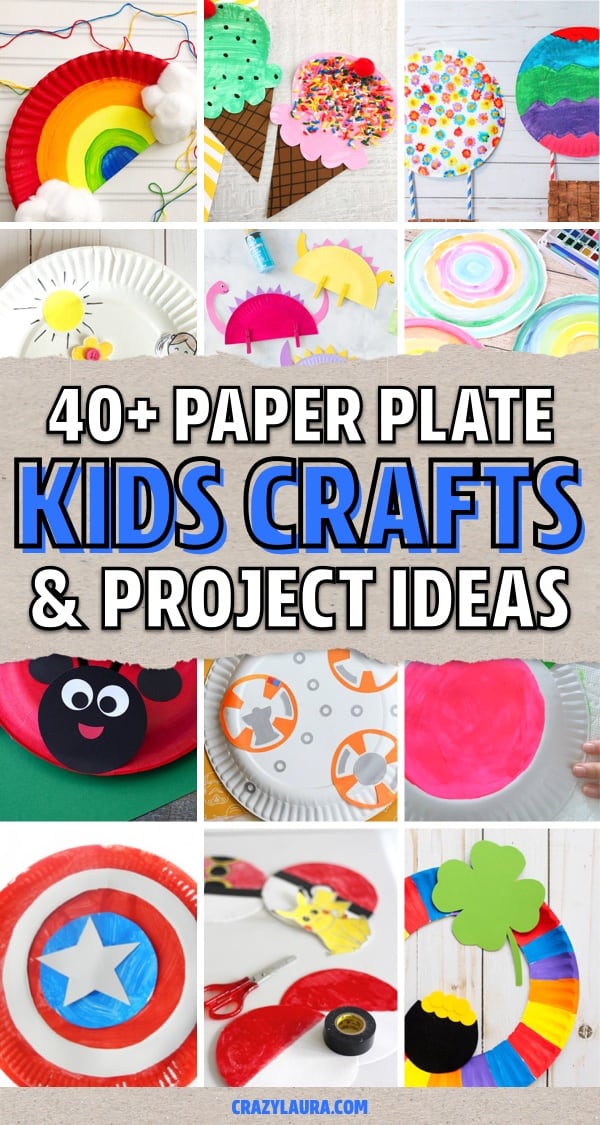crafts with leftover paper plates