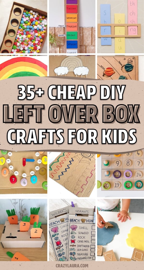amazon box craft examples for kids