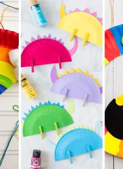 easy diy crafts with paper plates