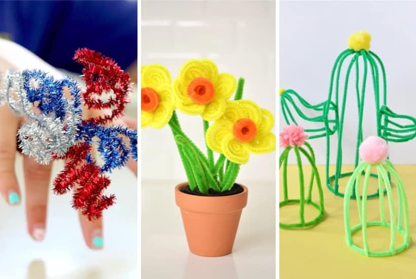 20+ Best Pipe Cleaner Crafts & Activities For Kids In 2024