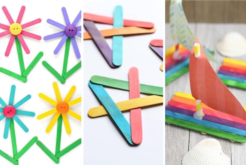 35+ Best Popsicle Stick Crafts For Kids In 2024