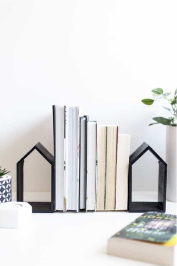 how to make super cheap bookends