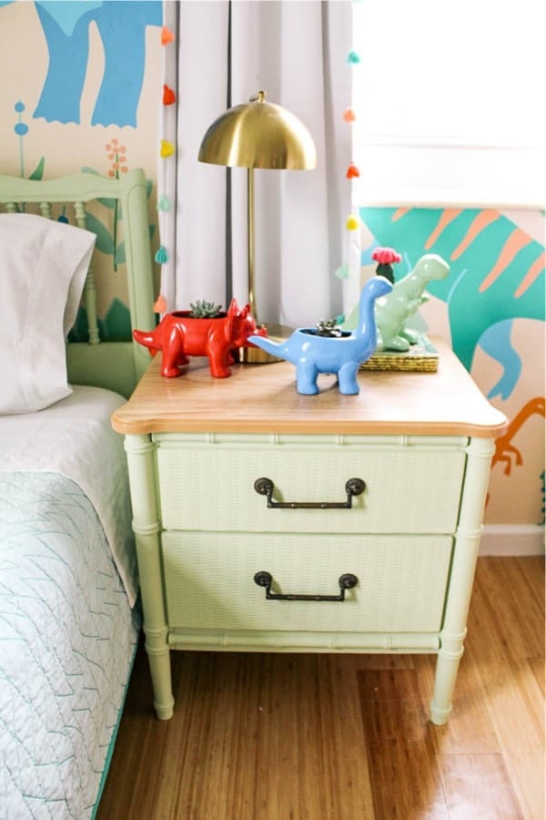 nightstand makeover before and after