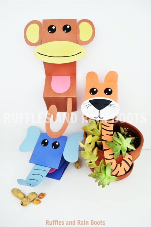 free template for kids animal craft