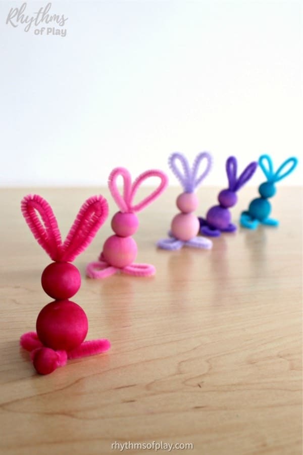 simple bunny craft for young children