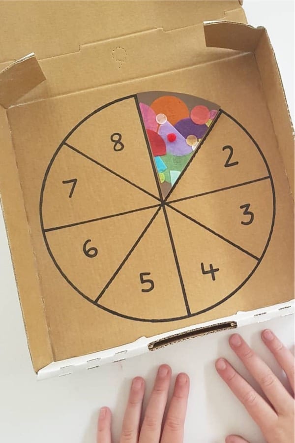 things to do with pizza boxes for kids