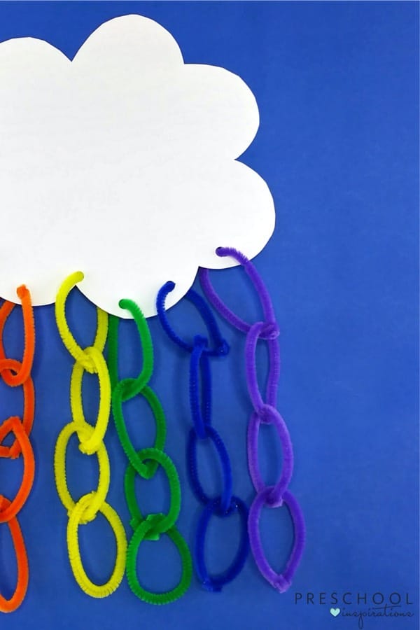rainbow craft idea for preschoolers