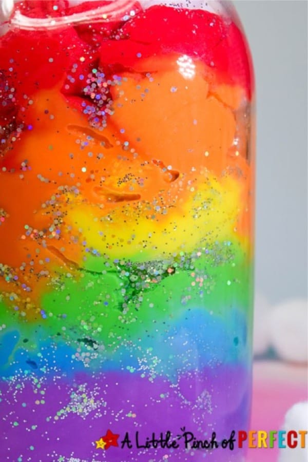 mason jar rainbow activity for kids