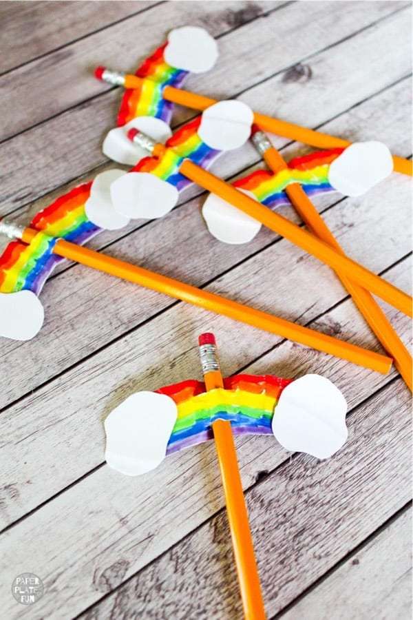 simple pencil topper craft for kids