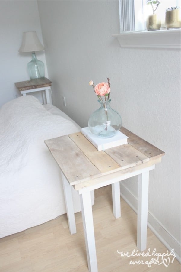 best nightstand plans with pallet wood