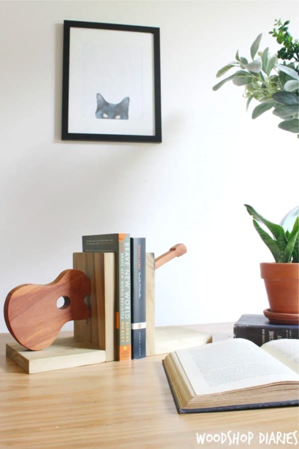 how to build bookends with scrap wood