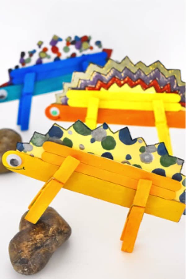 stegosaurus craft for young kids