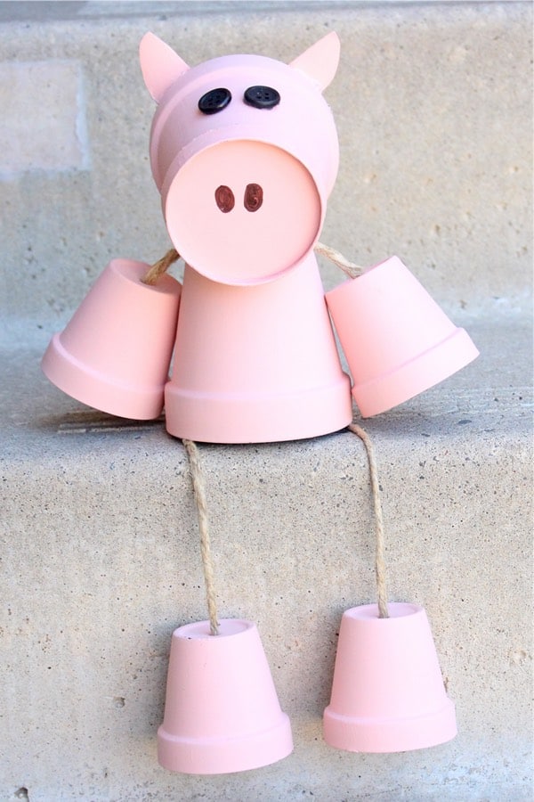 clay pot craft for kids
