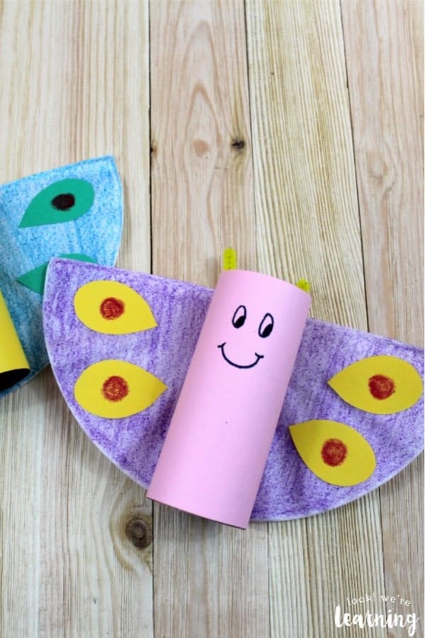 simple butterfly craft tutorial for kids