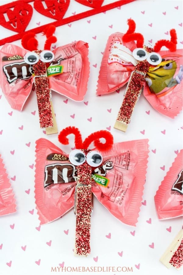 candy butterfly treat craft