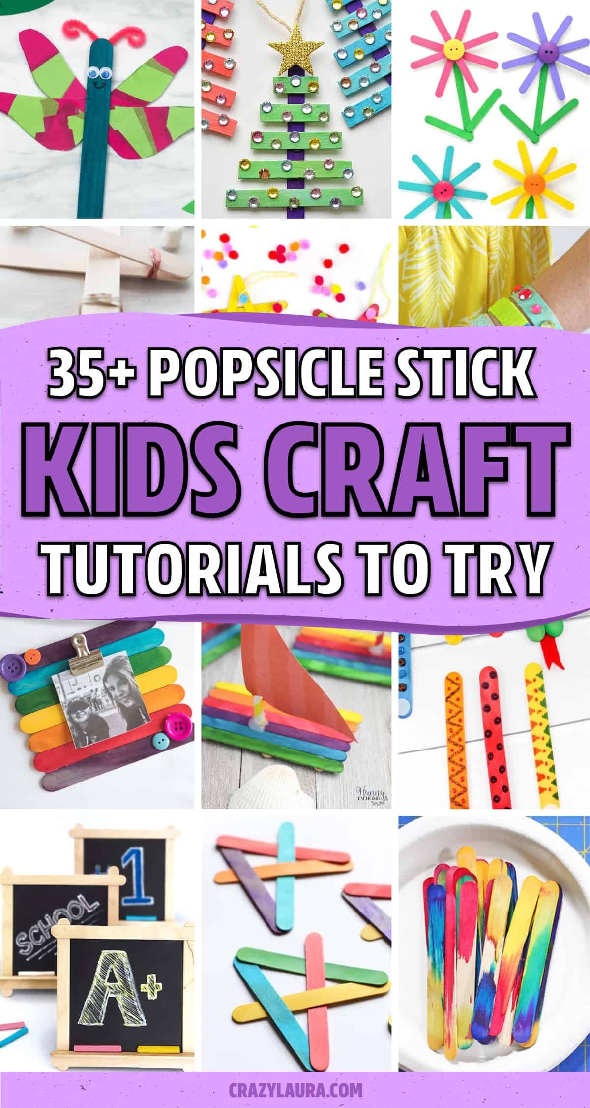 diy kids projects with craft stick