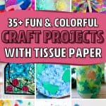 best tissue paper art project examples