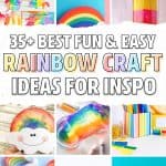 easy ideas for rainbow craft projects