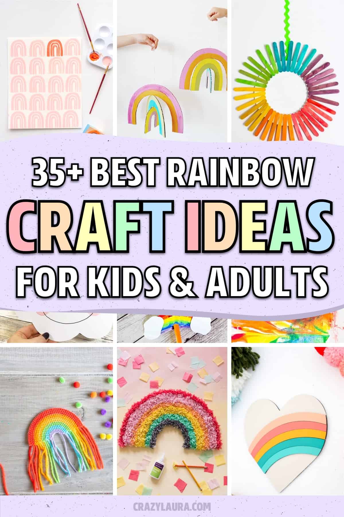 kid craft tutorials with colors