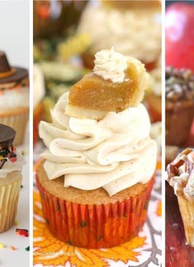 quick cupcake examples for thanksgiving party