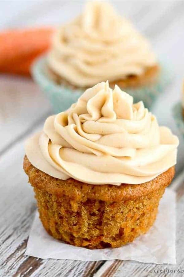 carrot cupcakes for fall