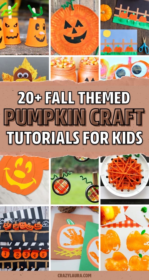 craft projects for kids with pumpkins