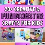 crafts to make with cute monsters