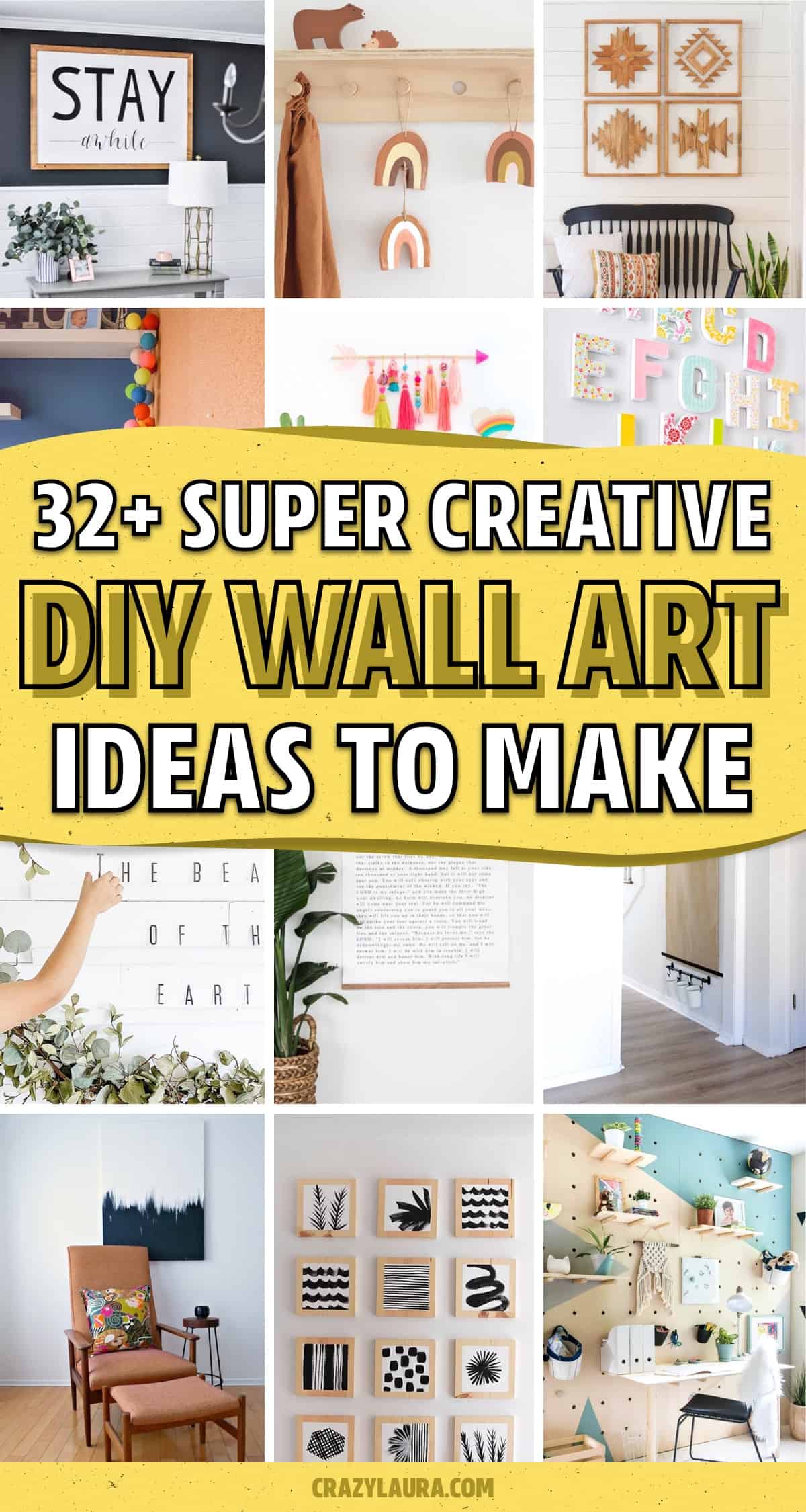 do it yourself wall decor tutorials