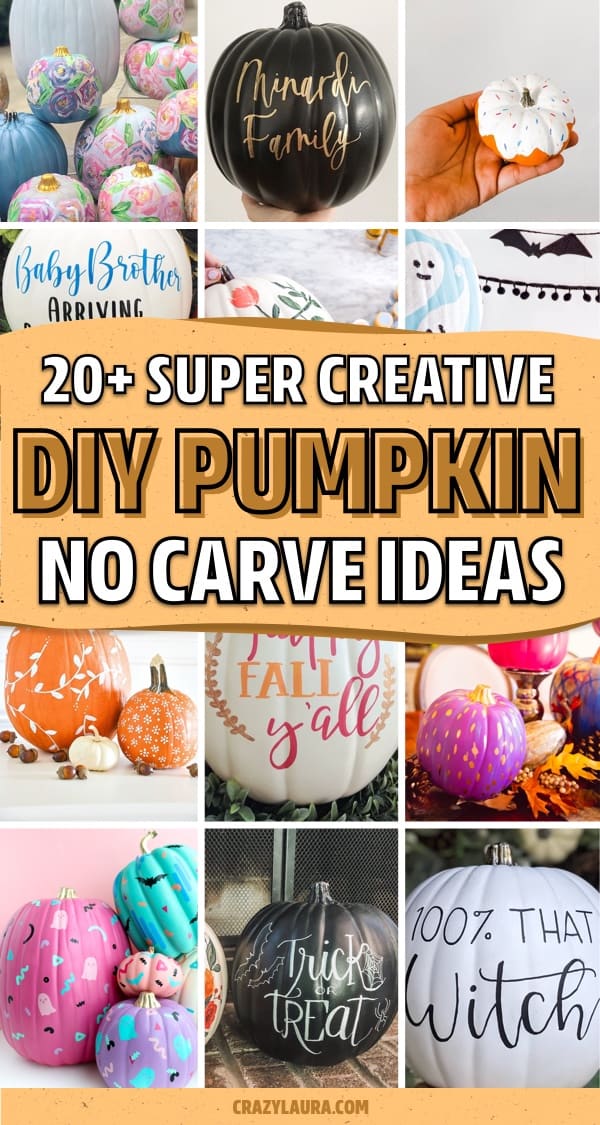 collection of pumpkin painting ideas