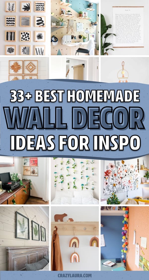 how to make your own wall decor
