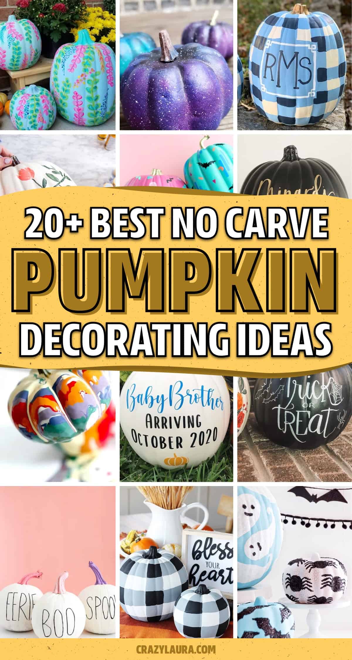 fall pumpkin decorating ideas