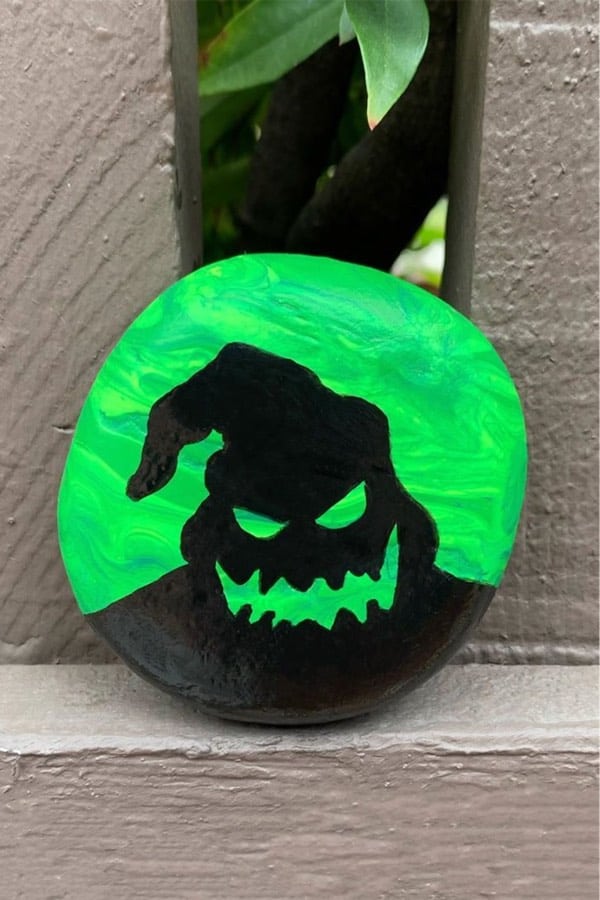 best spooky rock painting examples