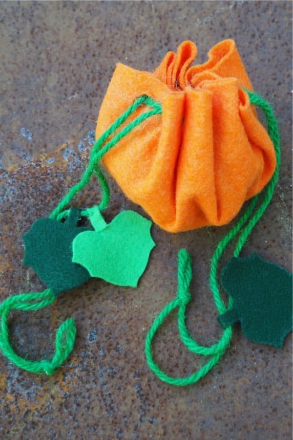 felt craft for kids in autumn