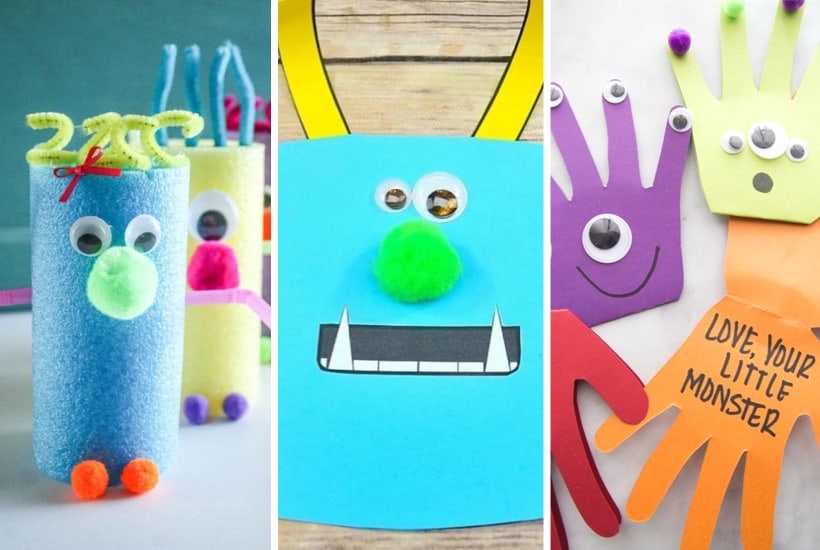 20+ Silly Monster Crafts For Kids In 2024