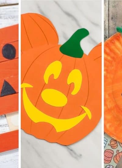 best kids craft with pumpkins