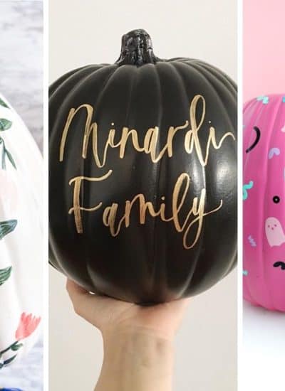 how to painted pumpkins