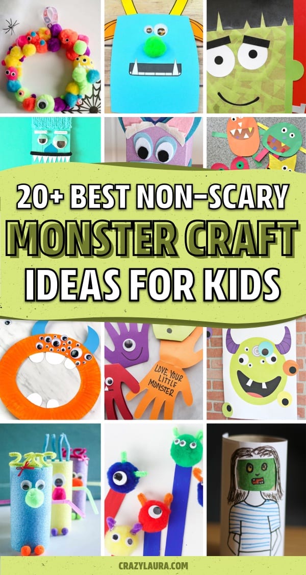 non messy monster craft projects