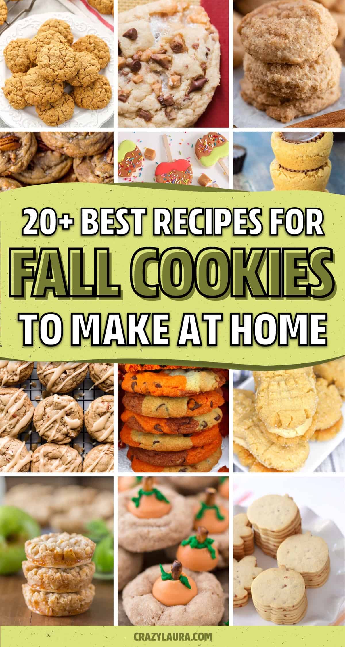 dessert cookie ideas for fall