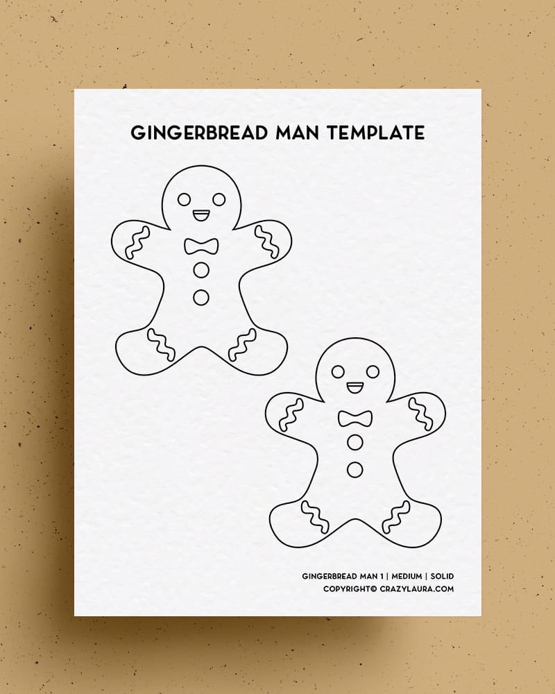 gingerbread man coloring sheets for kids