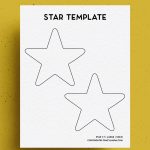 cut out printable of star