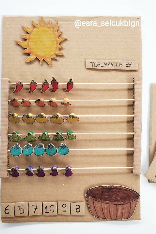 diy learning activity for counting