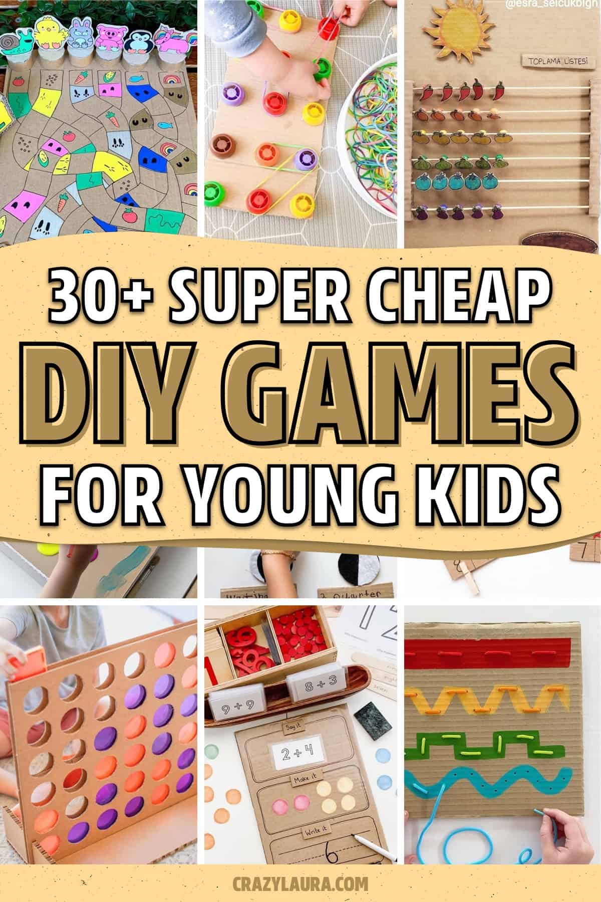 cheap to make kids games for learning