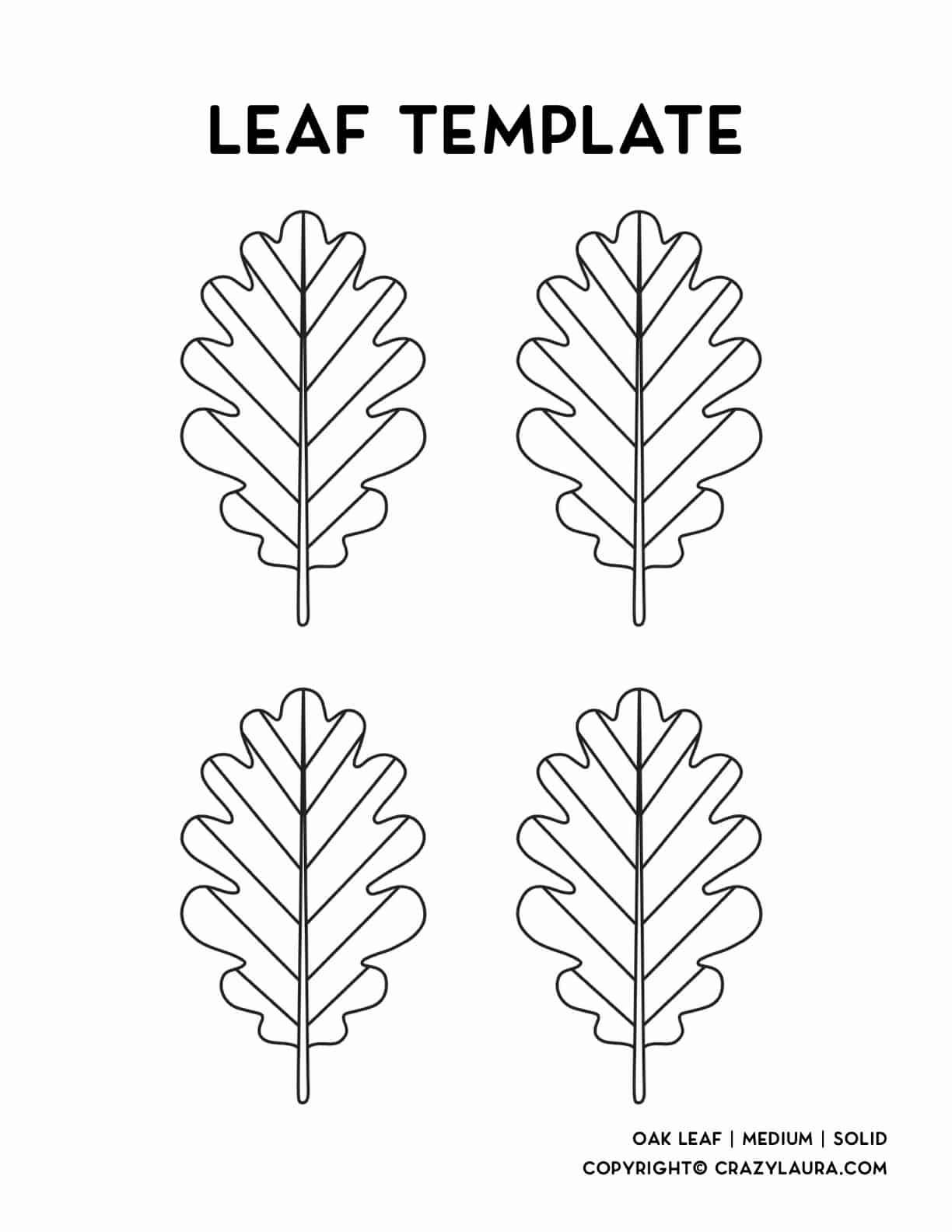 free outlines of fall leaves