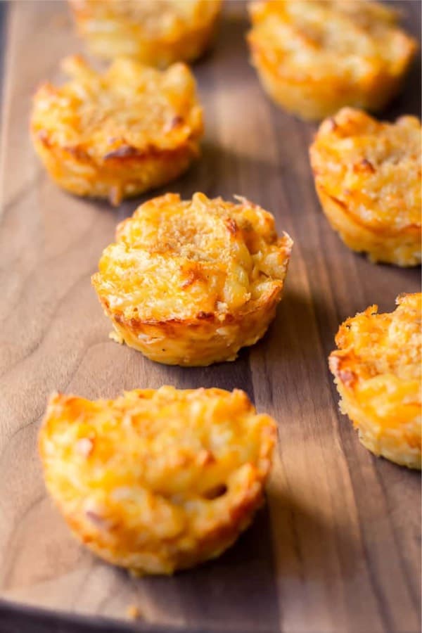 quick mac and cheese appetizer for holiday party