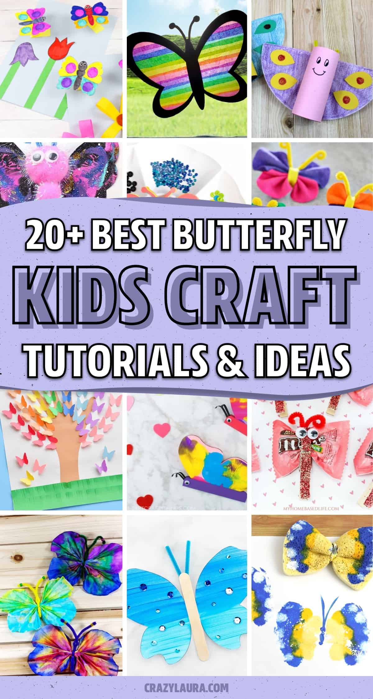 best butterfly arts and crafts for young kids