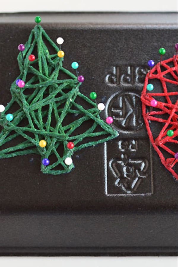 how to make ornaments from yarn