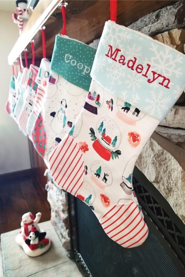 custom name diy stocking craft project